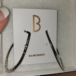 Bancroft Silver Hoops